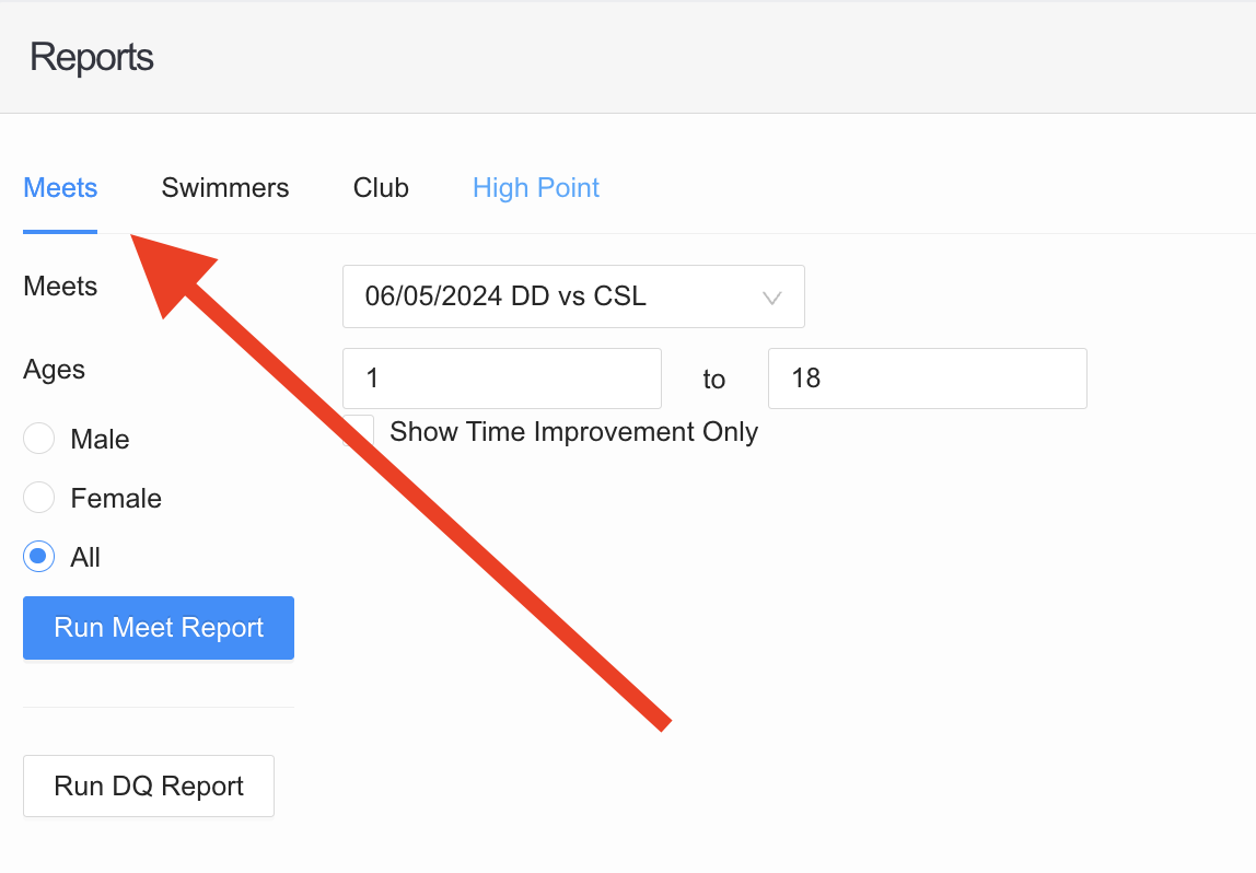 Generate Time Improvement (Best Time) Ribbon Labels